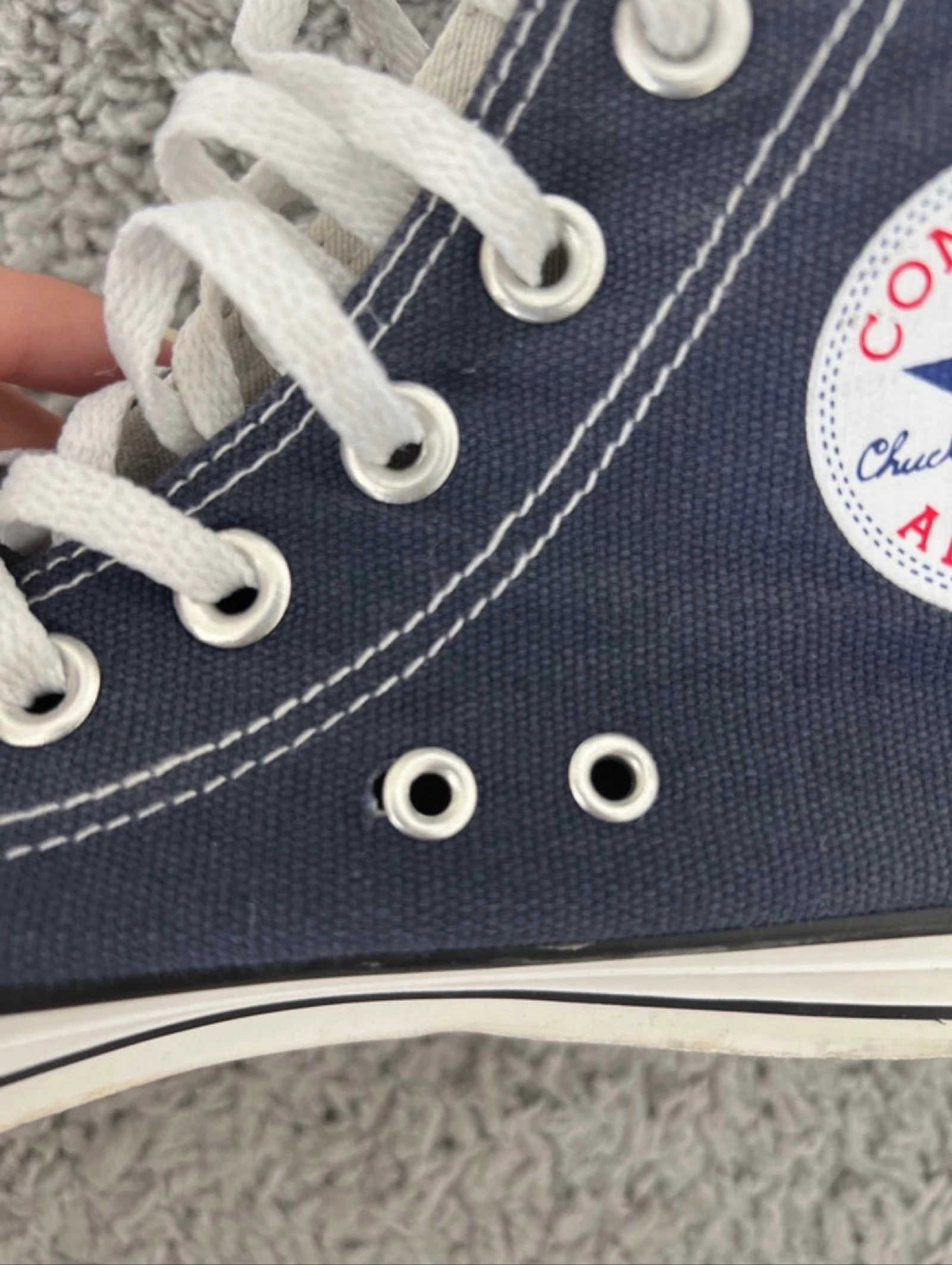 Converse All Star Bleu Foncé – photo 7